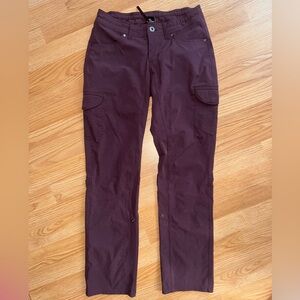 KÜHL Women’s Utility Hiking Pants Size 4 Regular Purple / Plum with Pockets